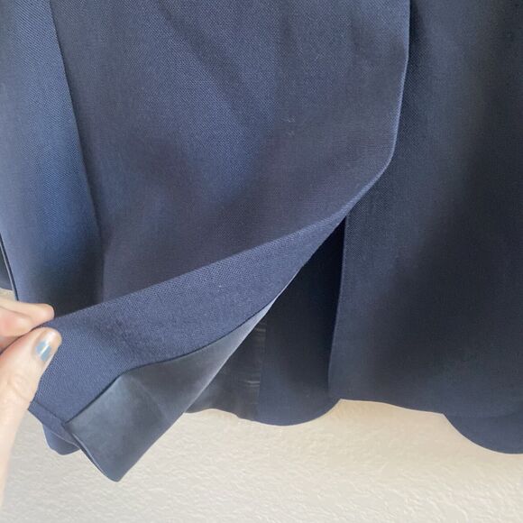 Chaps Ralph Lauren Sport Coat Mens 45 Blue Suit Blazer Jacket Gold Button USA - Picture 6 of 15